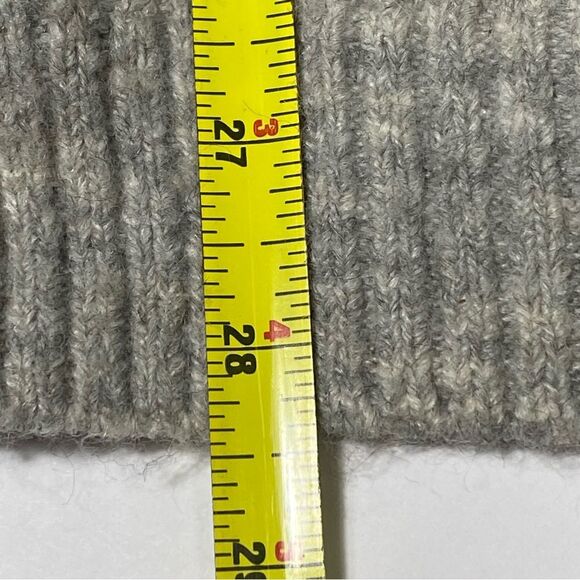 H&M Long Line Open Front Wool Blend Soft Minimalist Cardigan Women's Size Medium - Picture 2 of 15